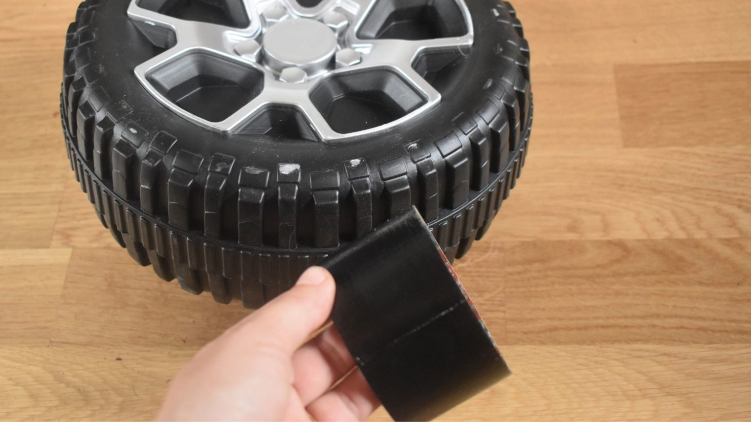 How to Fix a Cracked Power Wheels Tire